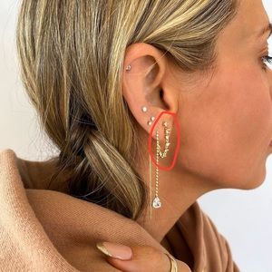 MELINDA MARIA GOLD EARRINGS